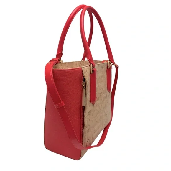 Dagne Dover Signature Midi Cork Tote Crossbody‎